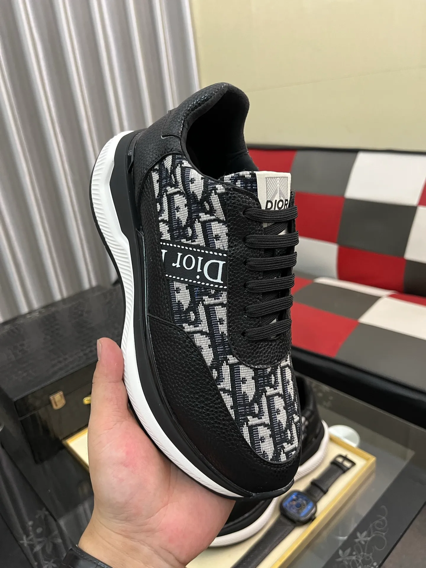 Men's Men's Shoes 💰438⌚️⌚️"Dior DIOR*" latest hot style casual shoes, top brand [seduce] luxury~purchase, top~quality. [Strong] The upper is made of imported breathable cowhide with material ➕ breathable sheepskin feet (•) and fine workmanship. Code number: 38-443️⃣Colors available